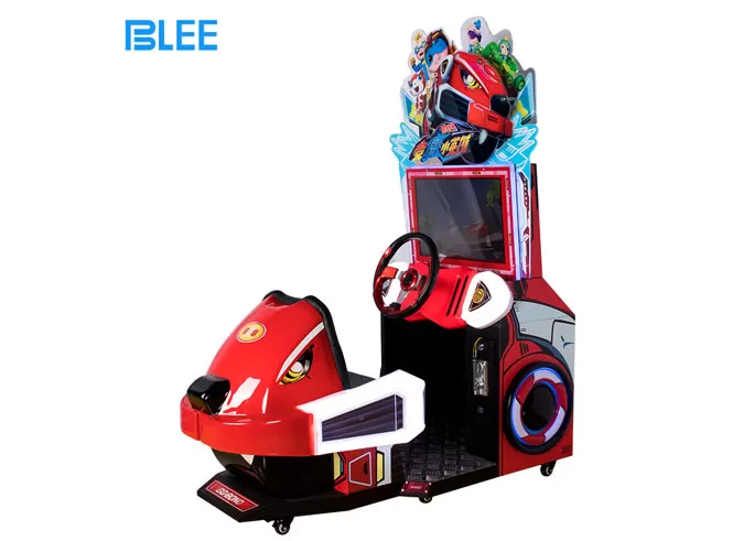 Single-player Children's Racing Game Console Kids Racing Arcade with 32'' Screen