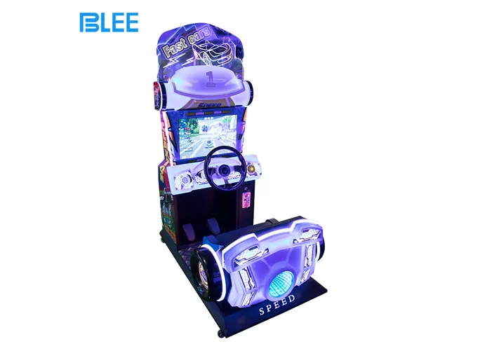 Single-player High-speed Racing Game Console with 22-inch Screen and Coin-operated Version
