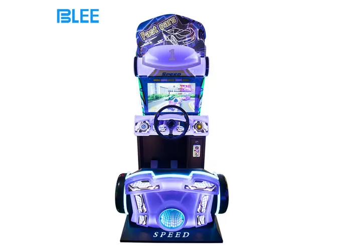 Single-player High-speed Racing Game Console with 22-inch Screen and Coin-operated Version