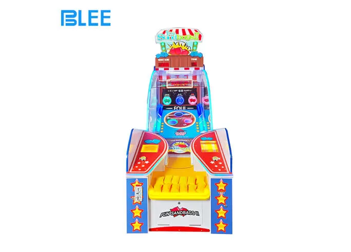 single player speed punching bag redemption game machine supplier