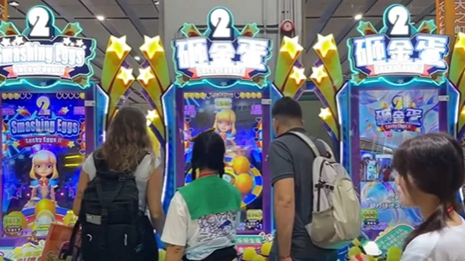 smash the golden egg redemption game machine one stop solution supplier