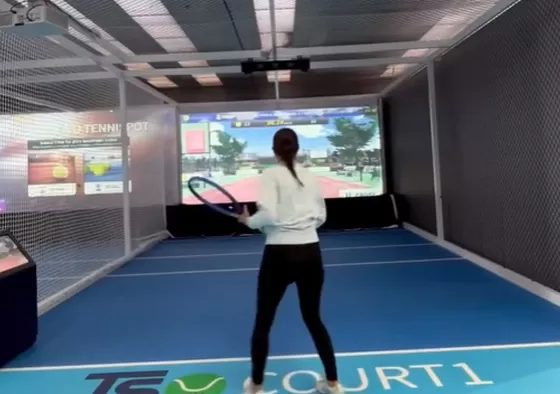 2. Match Play Mode: Complete game mode, single or double-player, simulates official game rules, provides score statistics, enhances competitive experience, and is suitable for clubs and events.