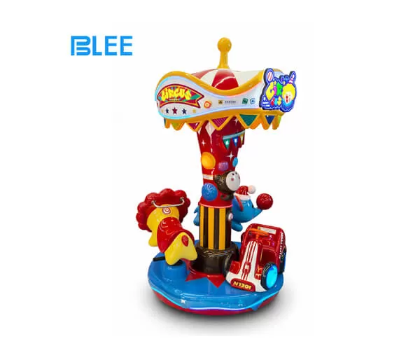 Three-Person Circus Party Kids Ride