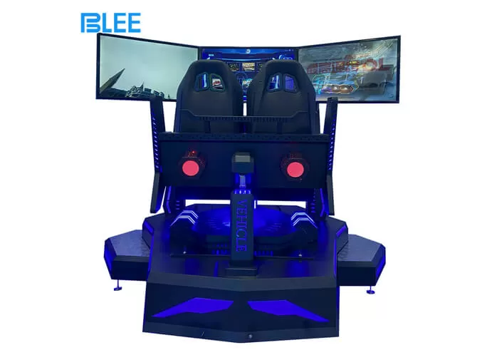 Three-Screen Six-Axis Two-Player Racing Game VR Game Machine