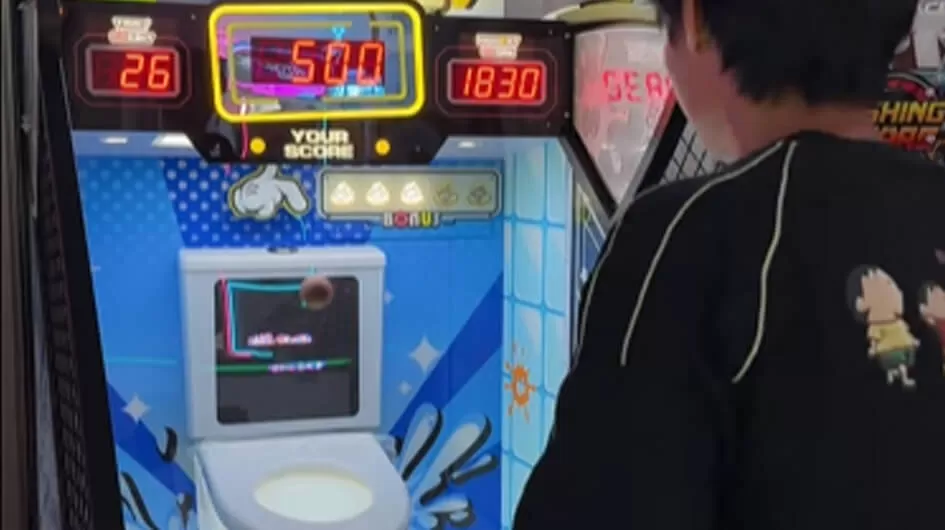 toilet superman redemption game machine one stop solution company