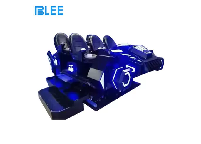 virtual reality theme park arcade simulate driving 6 seaters 9d vr motion cinema spaceship manufacturer
