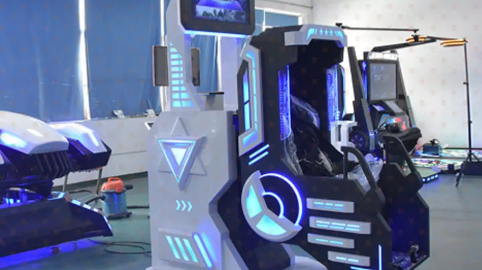vr 360 aircraft single person version vr game machine one stop solution manufacturer