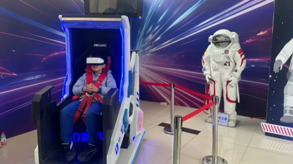 vr 360 aircraft single person version vr game machine one stop solution supplier