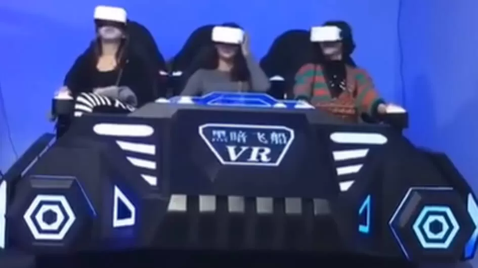 VR 6-person Darkship VR Game Machine One Stop Solution