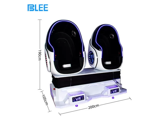 vr double person egg chair vr game machine manufacturer