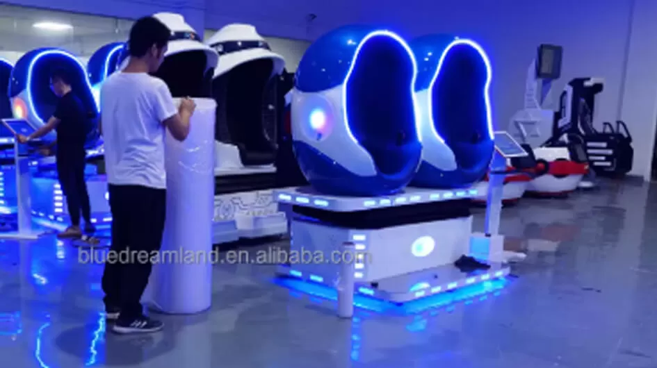 vr double person egg chair vr game machine one stop solution manufacturer
