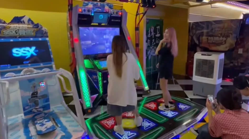 vr dual person dance machine vr game machine one stop solution supplier