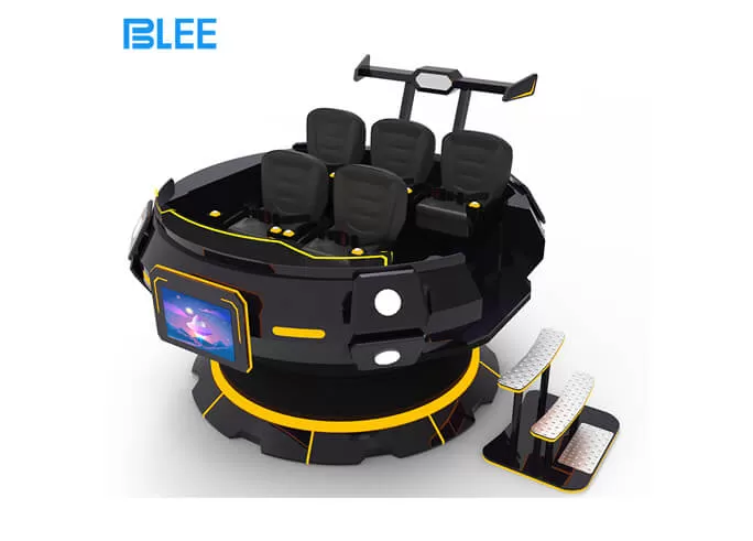 vr five person ufo vr game machine factory