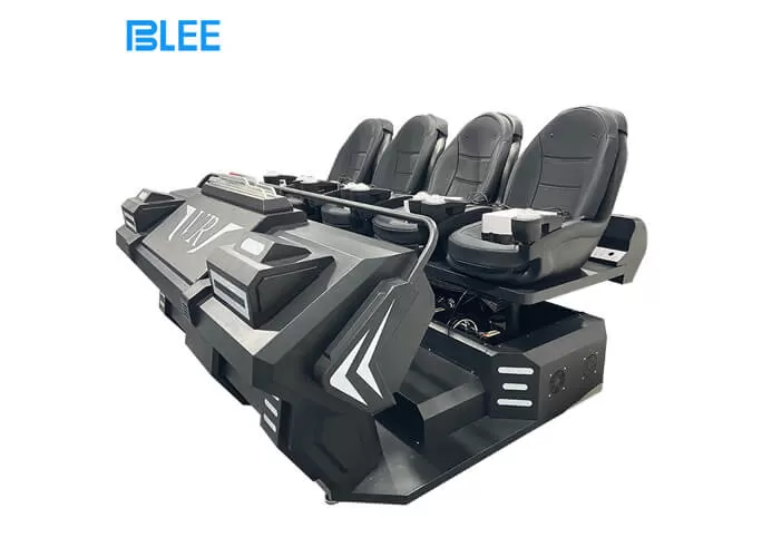 vr four person spaceship vr game machine factory