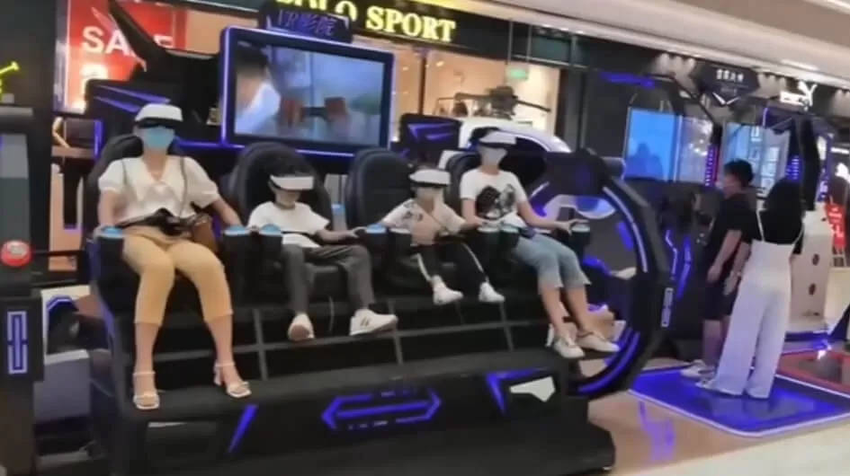 vr four person spaceship vr game machine one stop solution