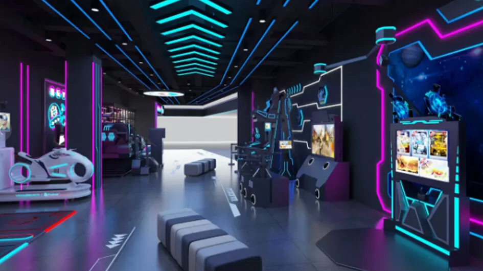 vr four player battle vr game machine one stop solution manufacturer