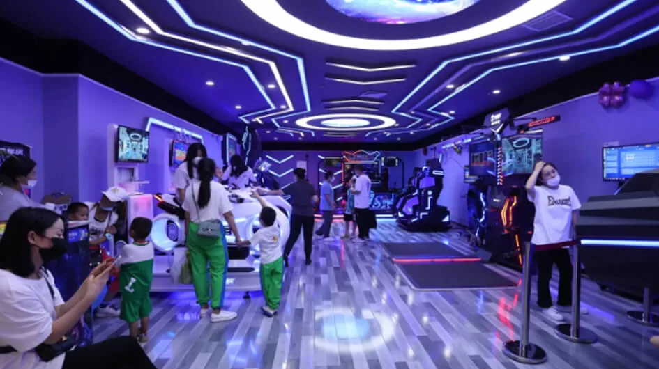 vr four player battle vr game machine one stop solution supplier