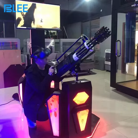 vr gatlin shooting game machine manufacturer