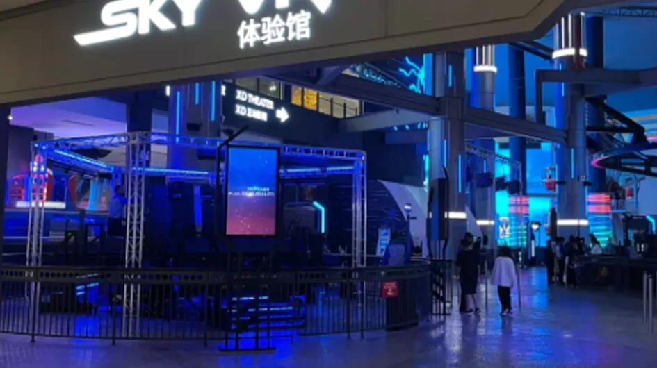 vr round shield platform vr game machine one stop solution supplier