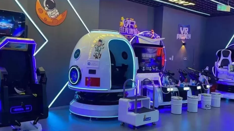 vr shenzhou spaceship vr game machine one stop solution supplier
