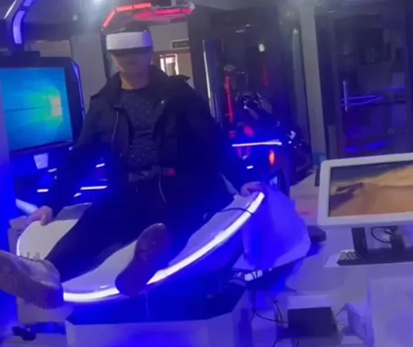 VR Skiing Game Machine