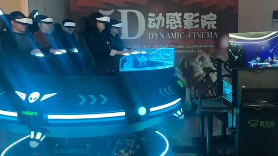 VR Space-Time Flying Saucer VR Game Machine One Stop Solution