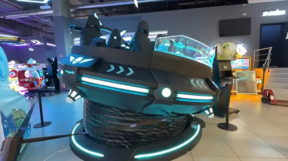 vr space time flying saucer vr game machine one stop solution supplier
