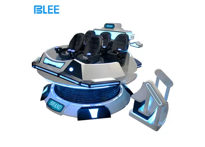 vr space time flying saucer vr game machine supplier
