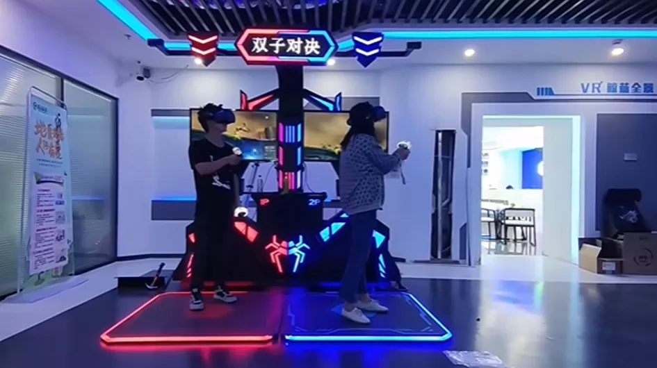 vr twin battle vr game machine one stop solution company