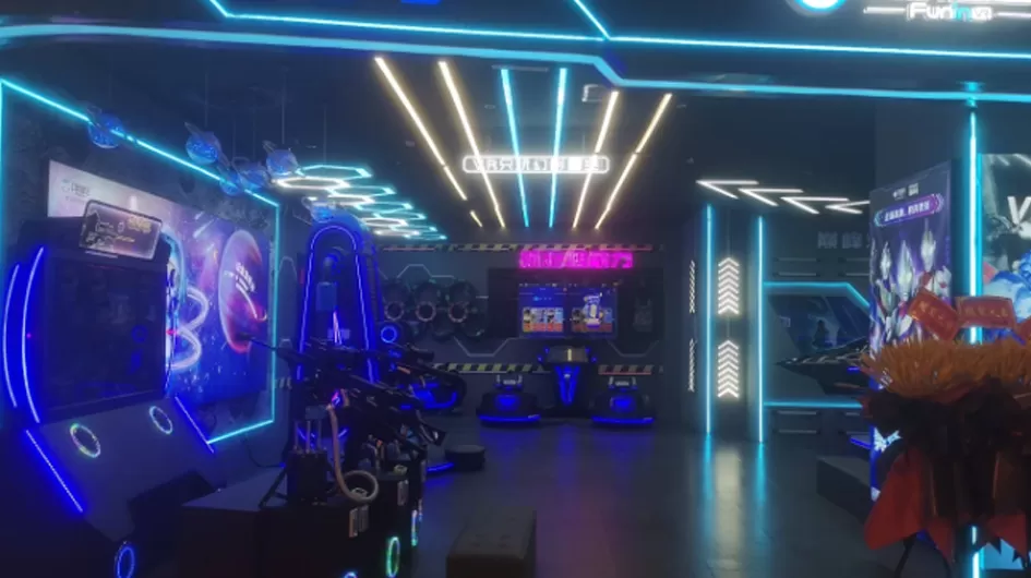 vr two player battle vr game machine one stop solution supplier