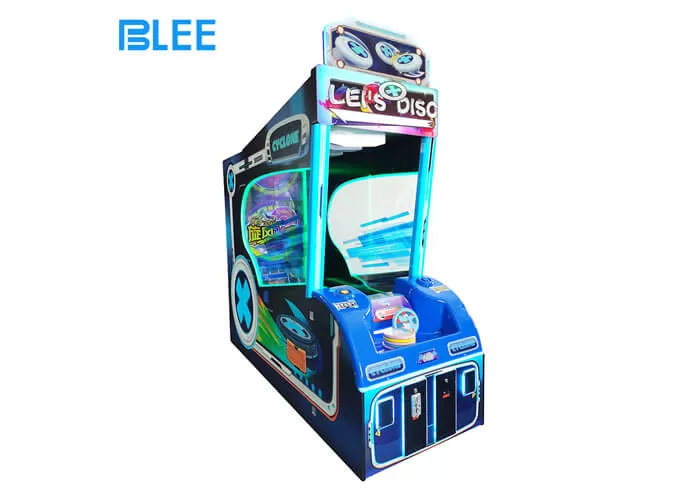 whirlwind frisbee redemption game machine manufacturer