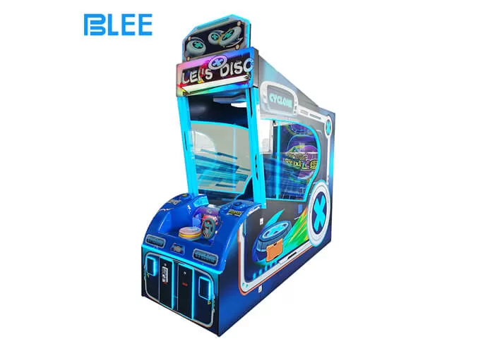 whirlwind frisbee redemption game machine supplier
